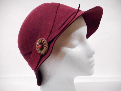 Marroon Cloche