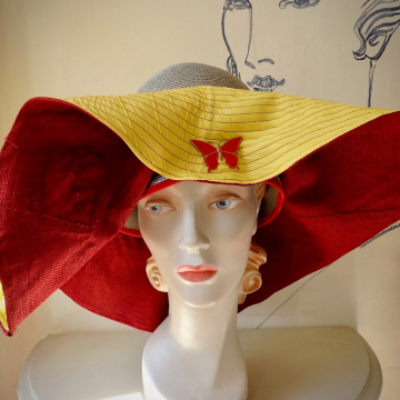 Big Dramatic Rain Hat