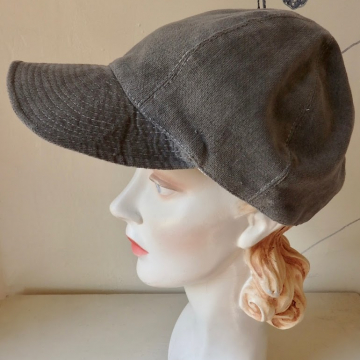 Brimmed Silk Lined Baseball Cap