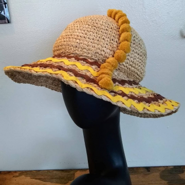 Brown and Yellow RickRack