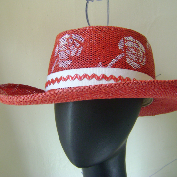 Red and White Hat