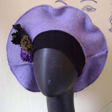 Big Two Toned Beret