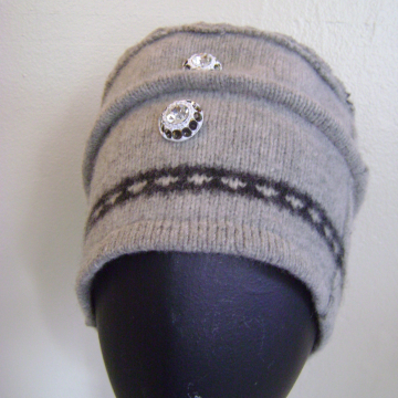 Two Rhinestone Buttons