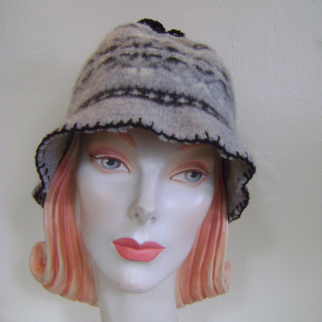 Bell Shaped Hat with Tassel