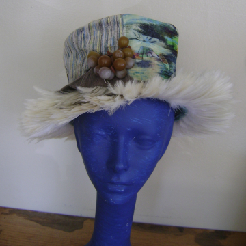 Feathers Top Hat