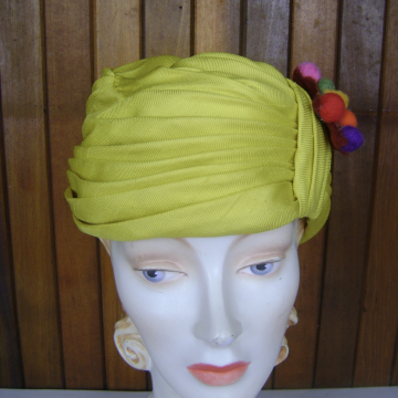"Ruth" Vintage Turban
