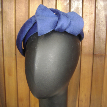 Elegant Blue Fascinator
