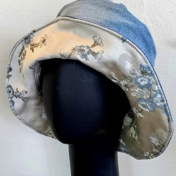 Reversible Bluejean Bucket Hat