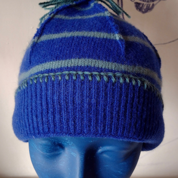 PomPom and Blanket Stitch