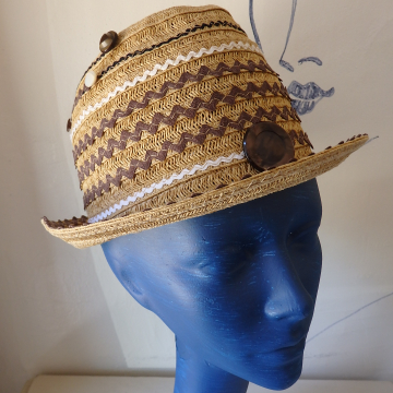 Brown and White Rick Rack