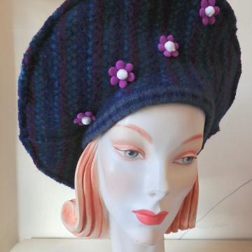 Flower Power Beret