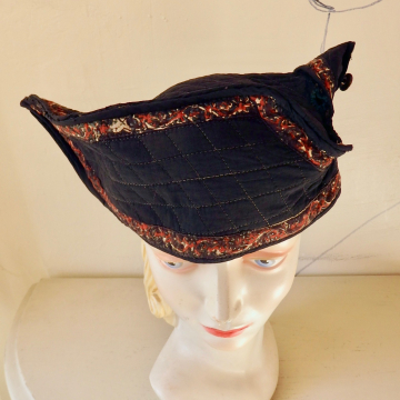 Pointy Hat with Brass Buttons